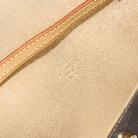 LOUIS VUITTON Monogram Pochette Twin PM Shoulder Bag M51854 LV Auth ka3535