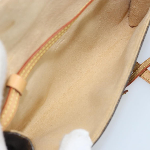 LOUIS VUITTON Monogram Pochette Twin PM Shoulder Bag M51854 LV Auth ka3535