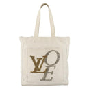 LOUIS VUITTON That's Love Tote MM Tragetasche Beige M95388 LV Auth ka3536-13