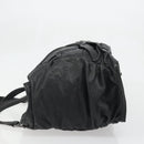 BURBERRY Hand Bag Leather Black Silver Auth ka3537-5