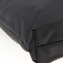 VERSACE Tote Bag Nylon Black Silver Auth ka3538-13