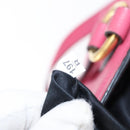 Miu Miu Tote Bag Leather 2way Pink Gold Auth ka354-12