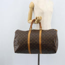 LOUIS VUITTON Monogram Keepall 50 Boston Bag M41426 LV Auth ka3540-21
