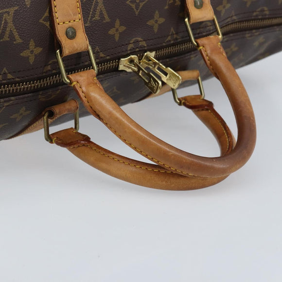 LOUIS VUITTON Monogram Keepall 50 Boston Bag M41426 LV Auth ka3540