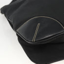 PRADA Shoulder Bag Nylon Black Silver Auth ka3541-18
