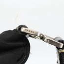 PRADA Shoulder Bag Nylon Black Silver Auth ka3541-9