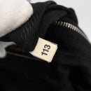 PRADA Shoulder Bag Nylon Black Silver Auth ka3541-11