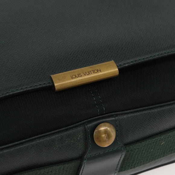 LOUIS VUITTON Taiga Victor Shoulder Bag Epicea M30144 LV Auth ka3543