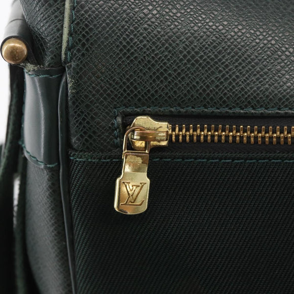 LOUIS VUITTON Taiga Victor Shoulder Bag Epicea M30144 LV Auth ka3543