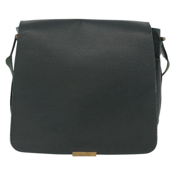 LOUIS VUITTON Taiga Victor Shoulder Bag Epicea M30144 LV Auth ka3543