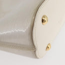 LOUIS VUITTON Epi Plage Mini lagoon Bay Hand Bag White M92263 LV Auth ka3546-15