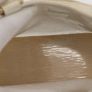 LOUIS VUITTON Epi Plage Mini lagoon Bay Hand Bag White M92263 LV Auth ka3546-11
