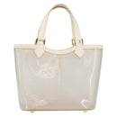 LOUIS VUITTON Epi Plage Mini lagoon Bay Hand Bag White M92263 LV Auth ka3546-13