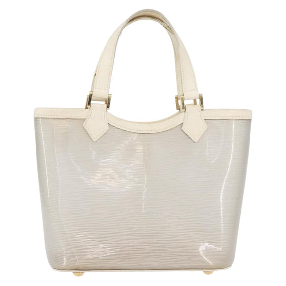 LOUIS VUITTON Epi Plage Mini lagoon Bay Hand Bag White M92263 LV Auth ka3546