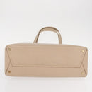 Salvatore Ferragamo Shoulder Bag Leather Beige Gold Auth ka355-6