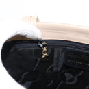 Salvatore Ferragamo Shoulder Bag Leather Beige Gold Auth ka355-21