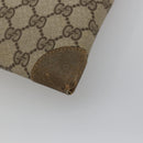GUCCI GG Supreme Web Sherry Line Tote Bag PVC Beige Red 02 37 1300 Auth ka3550-15