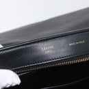 CELINE Trapeze Hand Bag Suede Leather 2way Pink Beige Auth ka3552A-22