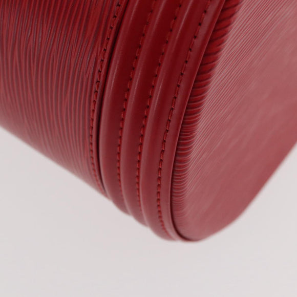 LOUIS VUITTON Epi Cannes Hand Bag Red M48037 LV Auth ka3555A