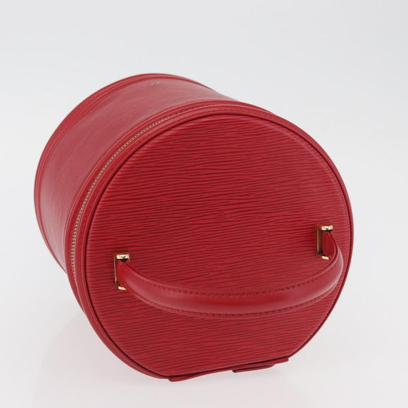 LOUIS VUITTON Epi Cannes Hand Bag Red M48037 LV Auth ka3555A