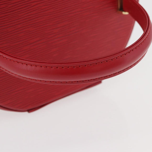 LOUIS VUITTON Epi Cannes Hand Bag Red M48037 LV Auth ka3555A