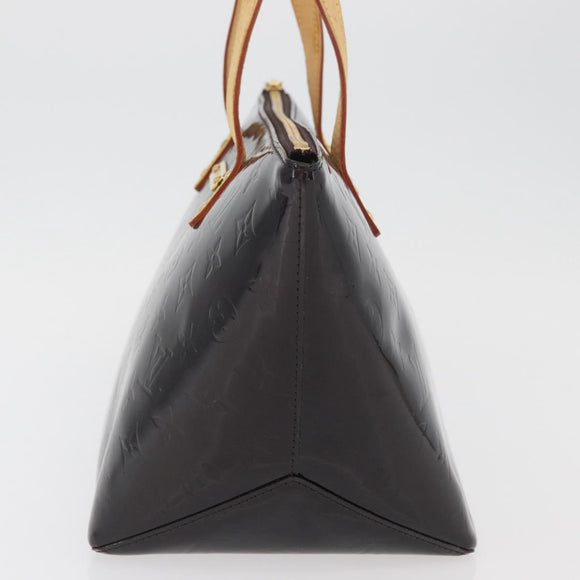 LOUIS VUITTON Monogram Vernis Bellevue GM Tote Bag Amarante M93589 Auth ka3556A