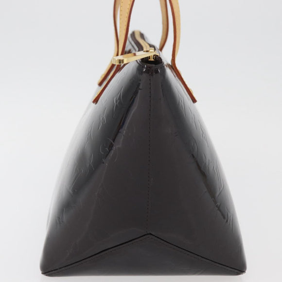 LOUIS VUITTON Monogram Vernis Bellevue GM Tragetasche Amarante M93589 Auth ka3556A