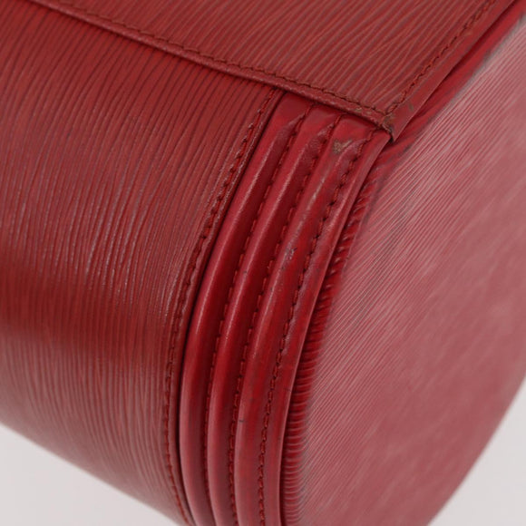LOUIS VUITTON Epi Cannes Hand Bag Red M48037 LV Auth ka3557