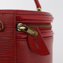 LOUIS VUITTON Epi Cannes Hand Bag Red M48037 LV Auth ka3557-9