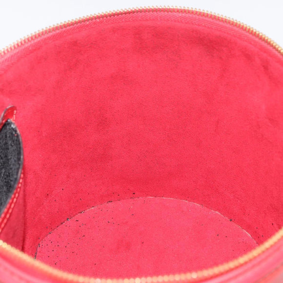 LOUIS VUITTON Epi Cannes Hand Bag Red M48037 LV Auth ka3557