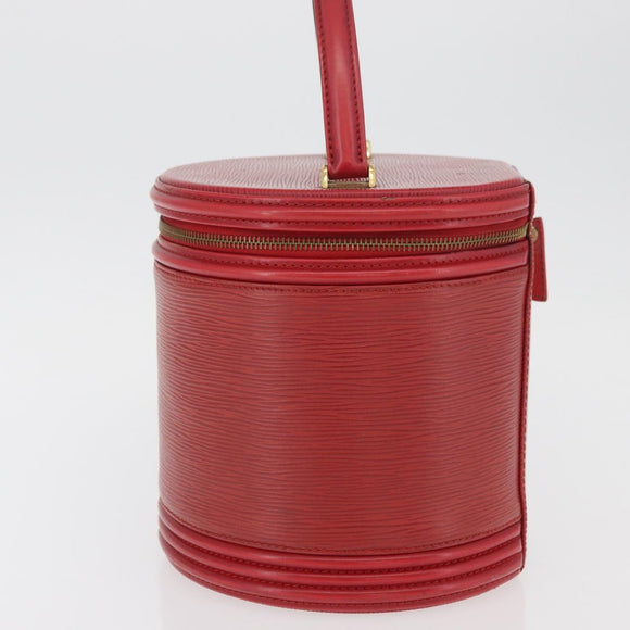 LOUIS VUITTON Epi Cannes Hand Bag Red M48037 LV Auth ka3557