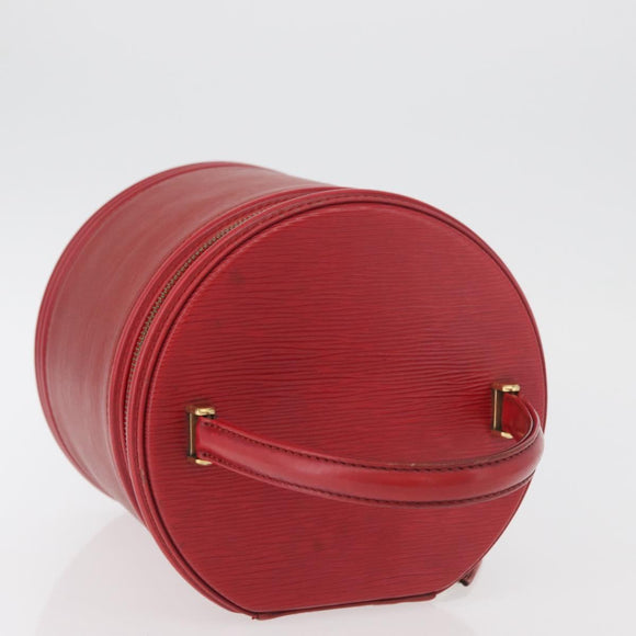 LOUIS VUITTON Epi Cannes Hand Bag Red M48037 LV Auth ka3557