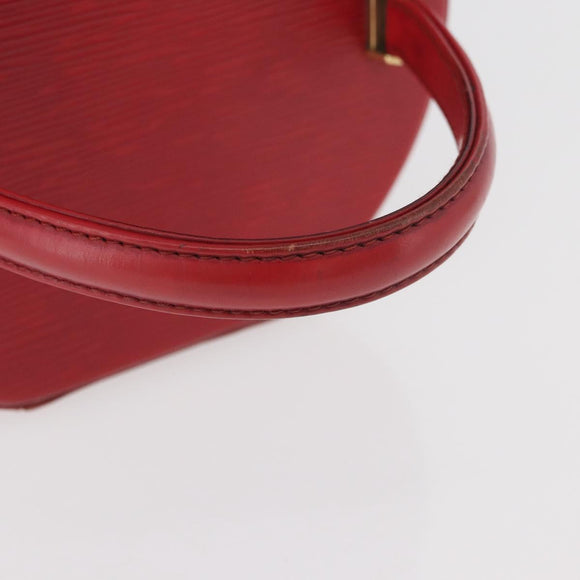 LOUIS VUITTON Epi Cannes Hand Bag Red M48037 LV Auth ka3557