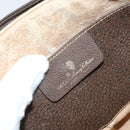 GUCCI GG Supreme Web Sherry Line Bag PVC Beige Gold 904 02 047 Auth ka3560-19
