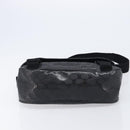 GUCCI GG Implementation Shoulder Bag PVC Black Silver 201732 Auth ka3564-14