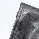 GUCCI GG Implementation Shoulder Bag PVC Black Silver 201732 Auth ka3564-19
