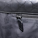 GUCCI GG Implementation Shoulder Bag PVC Black Silver 201732 Auth ka3564-26
