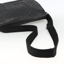 GUCCI GG Implementation Shoulder Bag PVC Black Silver 201732 Auth ka3564-7