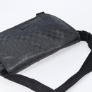 GUCCI GG Implementation Shoulder Bag PVC Black Silver 201732 Auth ka3564-7