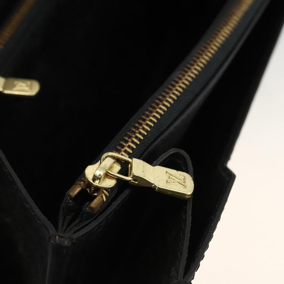 LOUIS VUITTON Epi Concorde Hand Bag Black M52132 LV Auth ka3570