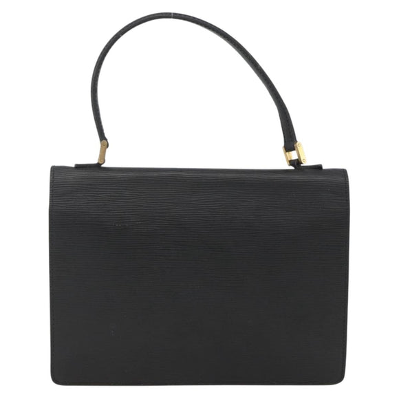 LOUIS VUITTON Epi Concorde Hand Bag Black M52132 LV Auth ka3570