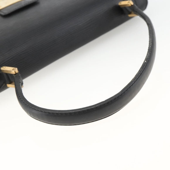 LOUIS VUITTON Epi Concorde Hand Bag Black M52132 LV Auth ka3570