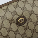 GUCCI GG Supreme Shoulder Bag PVC Beige Gold 89 01 021 Auth ka3575-18