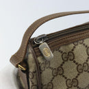 GUCCI GG Supreme Shoulder Bag PVC Beige Gold 89 01 021 Auth ka3575-10