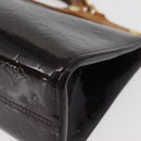 LOUIS VUITTON Monogram Vernis Roxbury Drive Hand Bag Amarante M91995 Auth ka3576-10