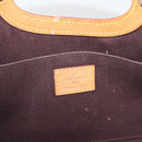LOUIS VUITTON Monogram Vernis Roxbury Drive Hand Bag Amarante M91995 Auth ka3576-19