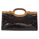 LOUIS VUITTON Monogram Vernis Roxbury Drive Hand Bag Amarante M91995 Auth ka3576-13