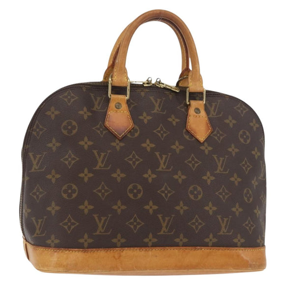 LOUIS VUITTON Monogram Alma Hand Bag M51130 LV Auth ka3577