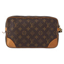 LOUIS VUITTON Monogram Marly Dragonne GM Clutch Bag M51825 LV Auth ka358-2