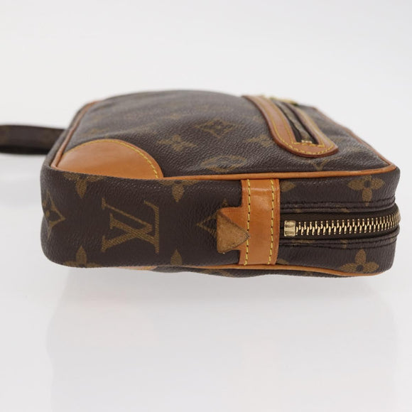 LOUIS VUITTON Monogram Marly Dragonne GM Clutch Bag M51825 LV Auth ka358